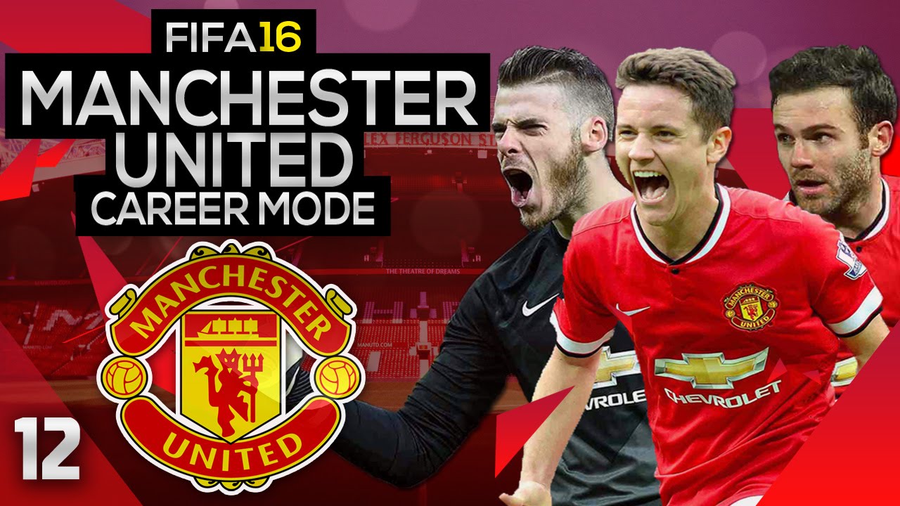 FIFA 16 Career Mode: Manchester United #12 - Playing Training Drills (FIFA 16 Gameplay)