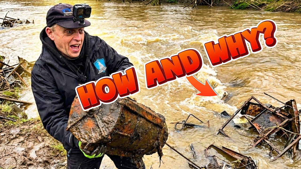 How and Why Did This End Up There? Magnet Fishing Disaster!