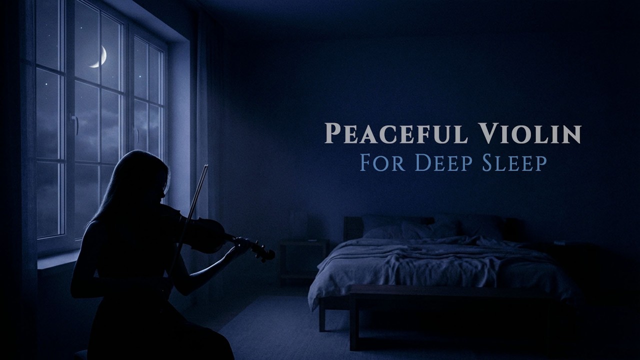 🎼 Gentle Violin Tones for Instant Night Relaxation 😴 | Sleep Fast and Wake Refreshed