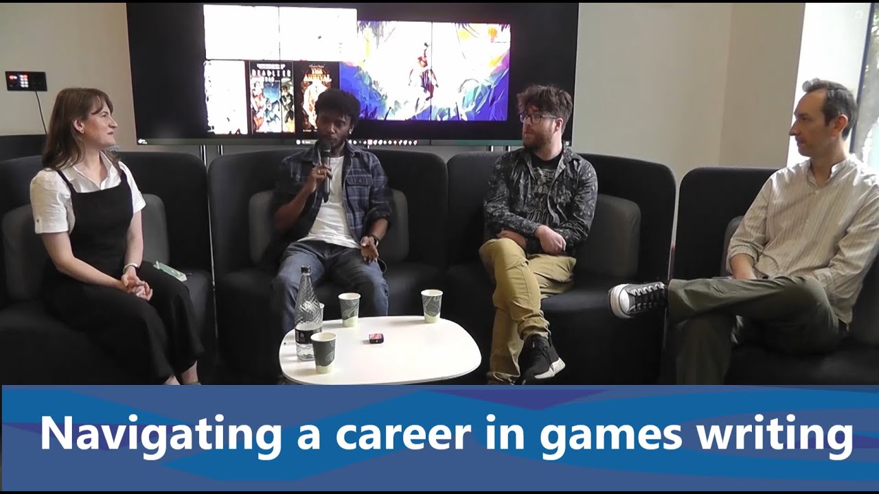 Navigating a career in videogames writing