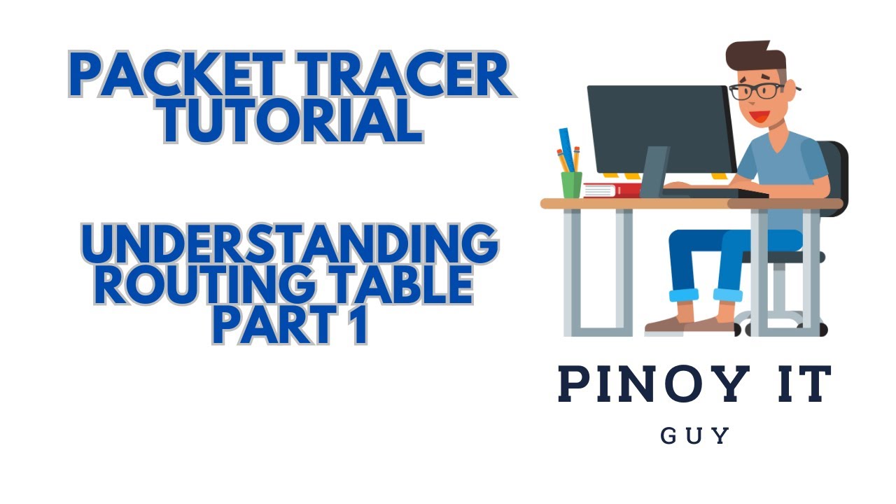 CCNA BASIC LESSON | HOW TO READ ROUTING TABLE  PART 1 | PINOY IT GUY