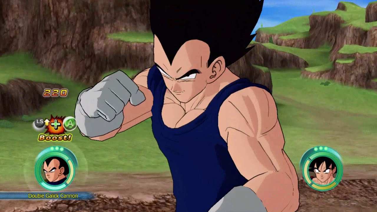 DBZ Raging Blast 1 Combo Montage
