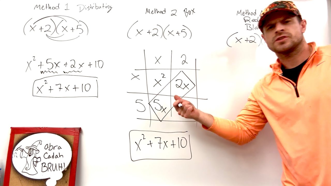 Multiplying Binomials 3 METHODS