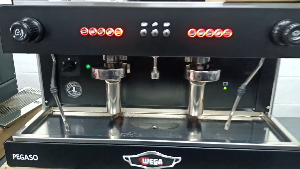 การตั้งน้ำเครื่องชงกาแฟ Wega Pegaso 2Gr.