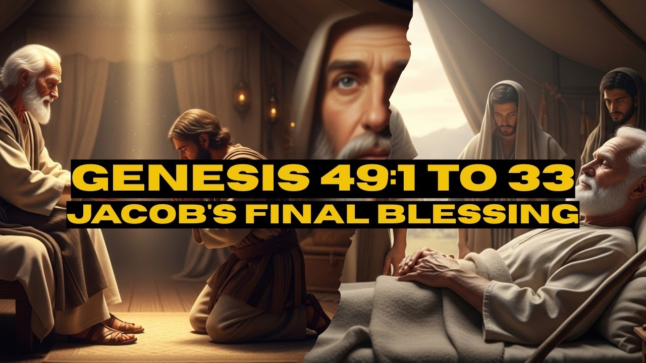 GENESIS 49:1 T0 33 - Jacob&rsquo;s Final Blessing