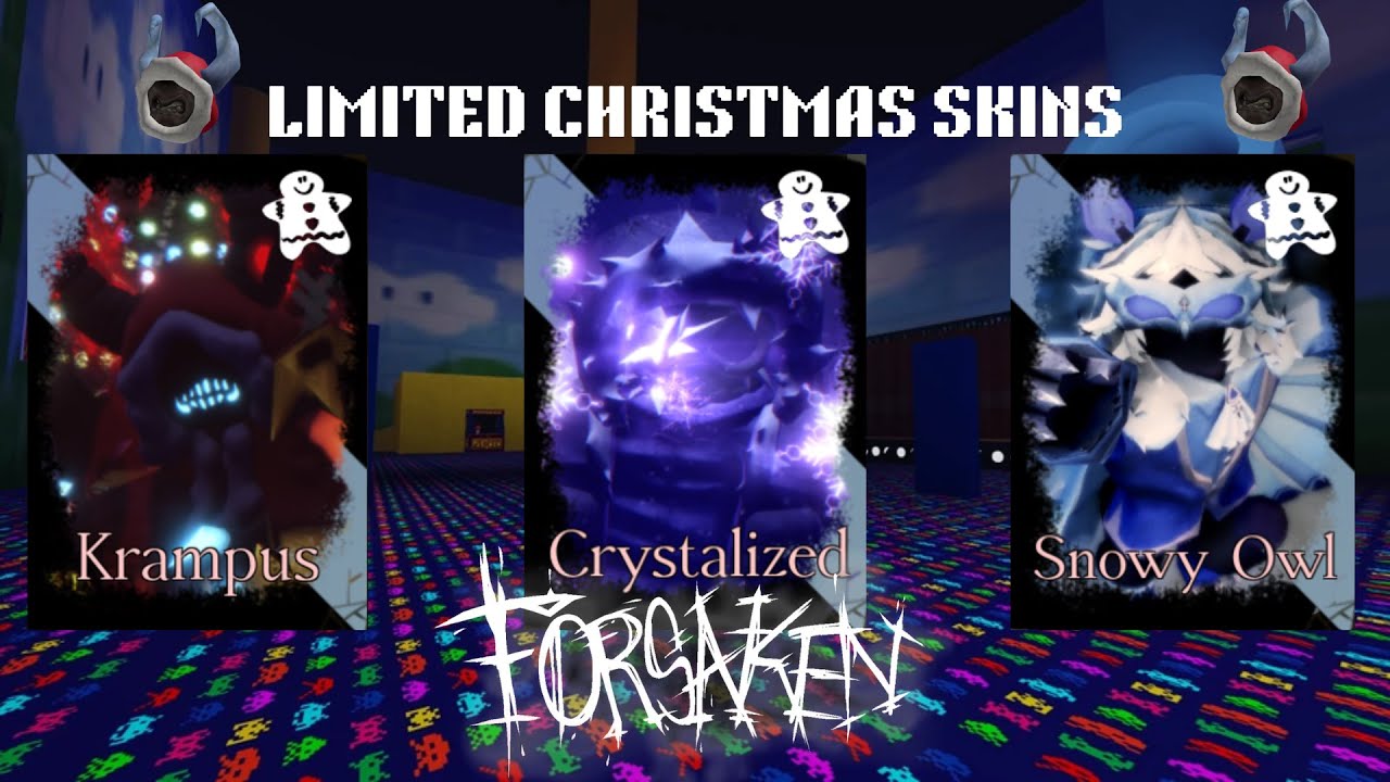 Server Wiping With EVERY LIMITED CHRISTMAS SKIN PT.2 (Forsaken)