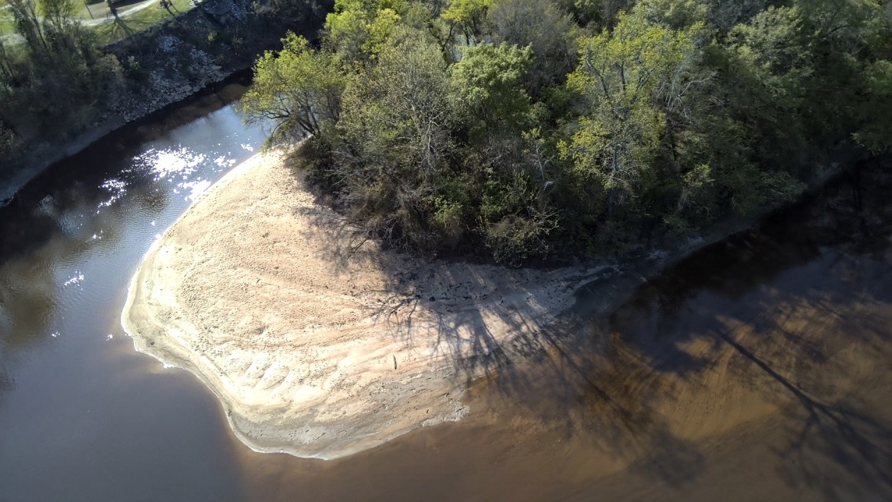 Tar River Shiloh Mill From Above | Drone Survey - LOW WATER