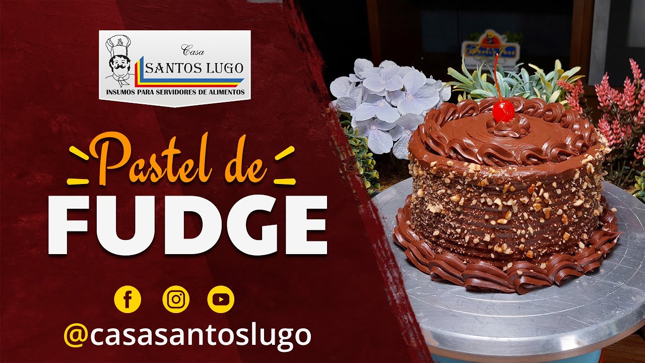 PASTEL FUDGE ⭐RECETA PASO A PASO⭐