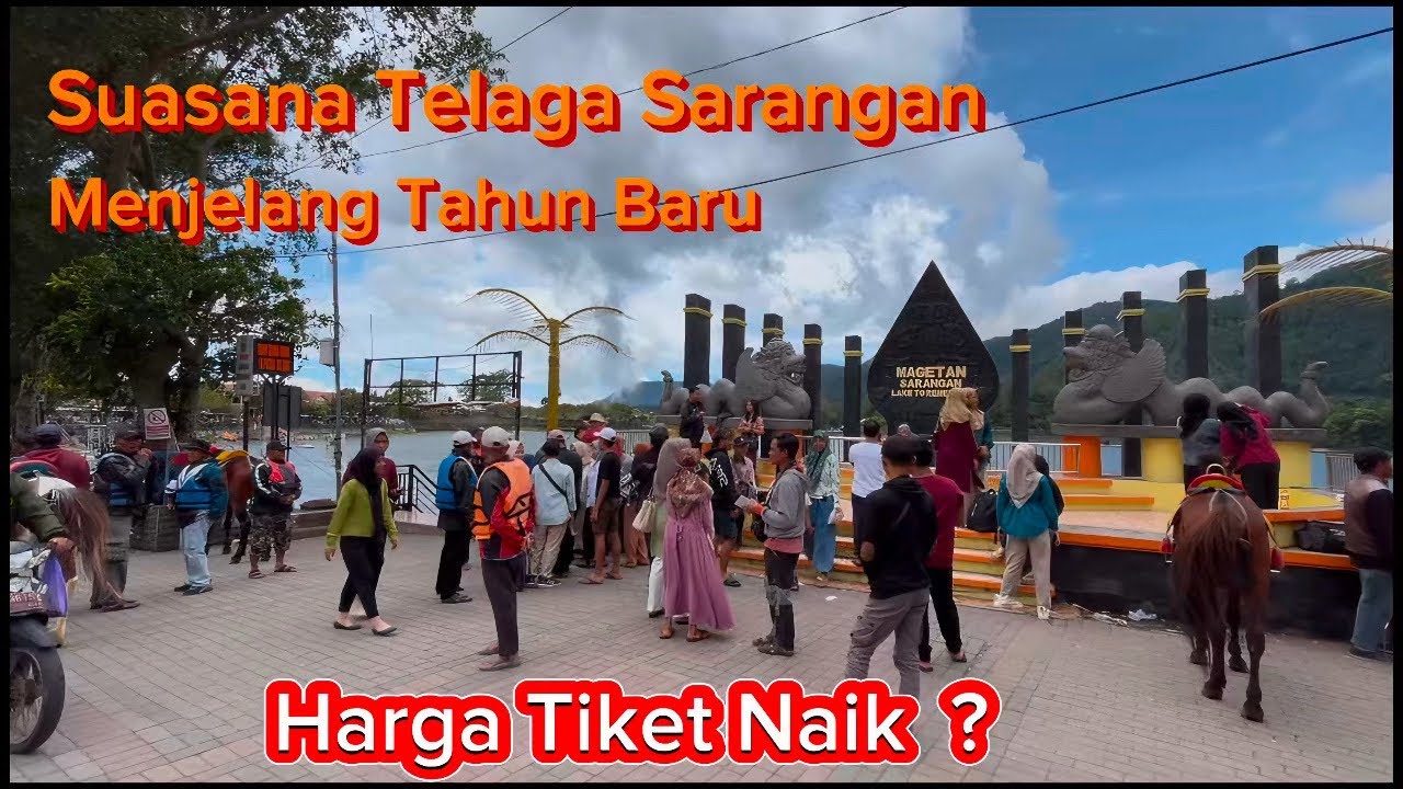 WAJIB NONTON SEBELUM KESINI ‼️     Suasana Telaga Sarangan Jelang Tahun Baru 2025