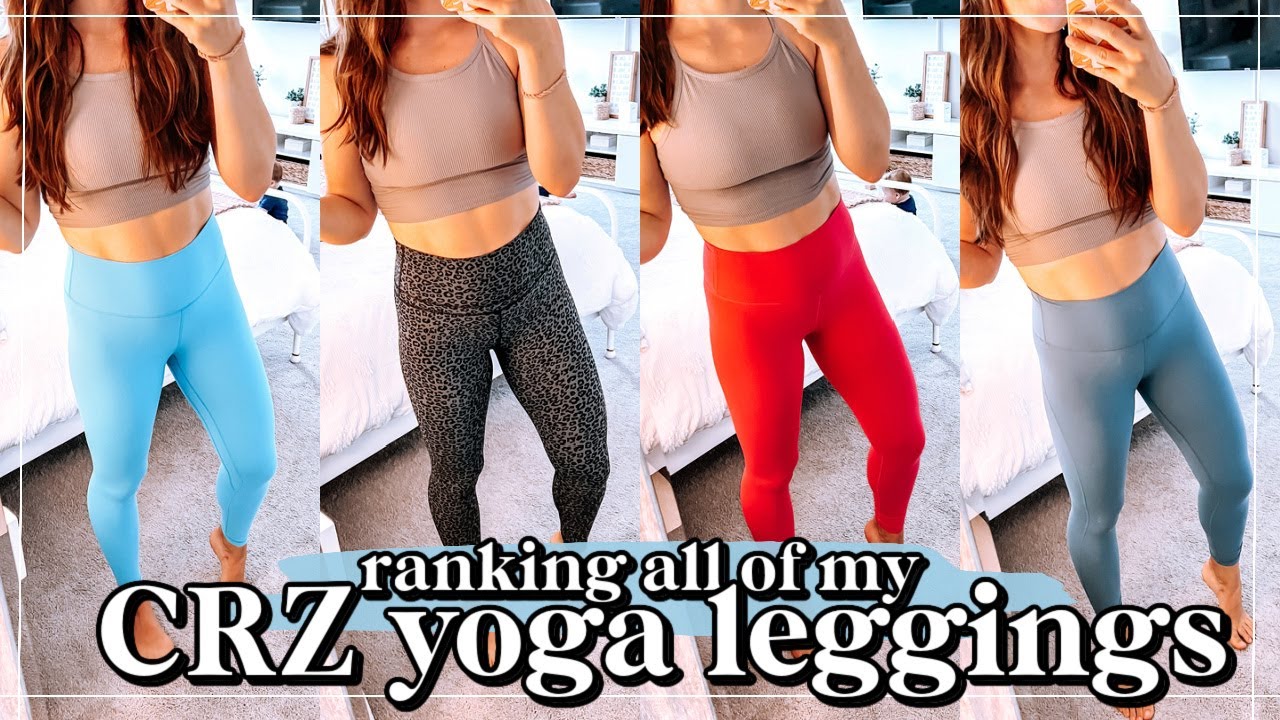 BATTLE OF CRZ YOGA LEGGINGS⚡️// Ranking All of My CRZ Yoga Leggings + everything you need to know!