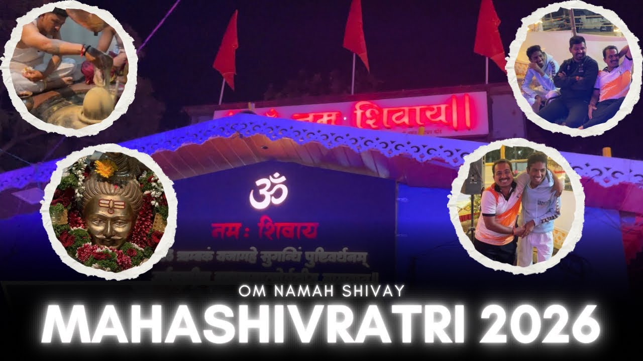 Har Har Mahadev 🔱 Mahashivratri 2026 Special | Temple Darshan | Abhishek | Friends & Devotion