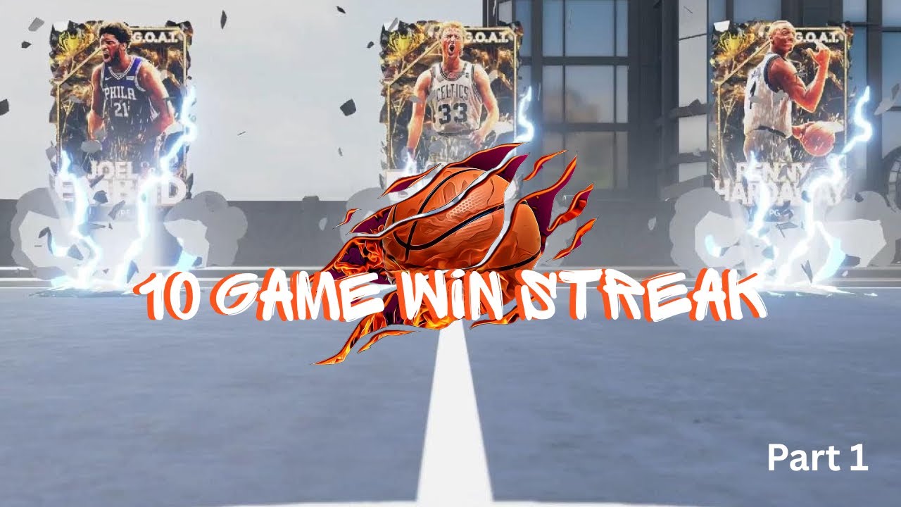 10 game win streak Part 1 NBA 2k25 Triple Threat Park