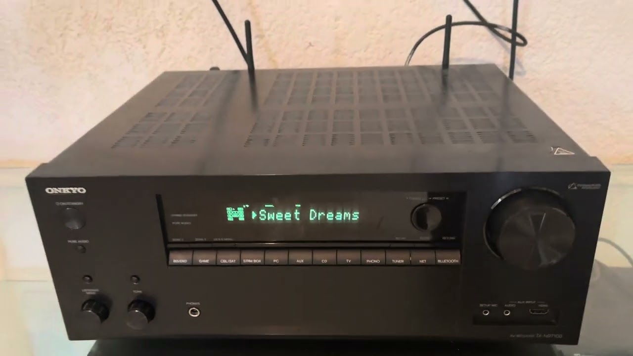 Onkyo TX NR7100 Audio Test