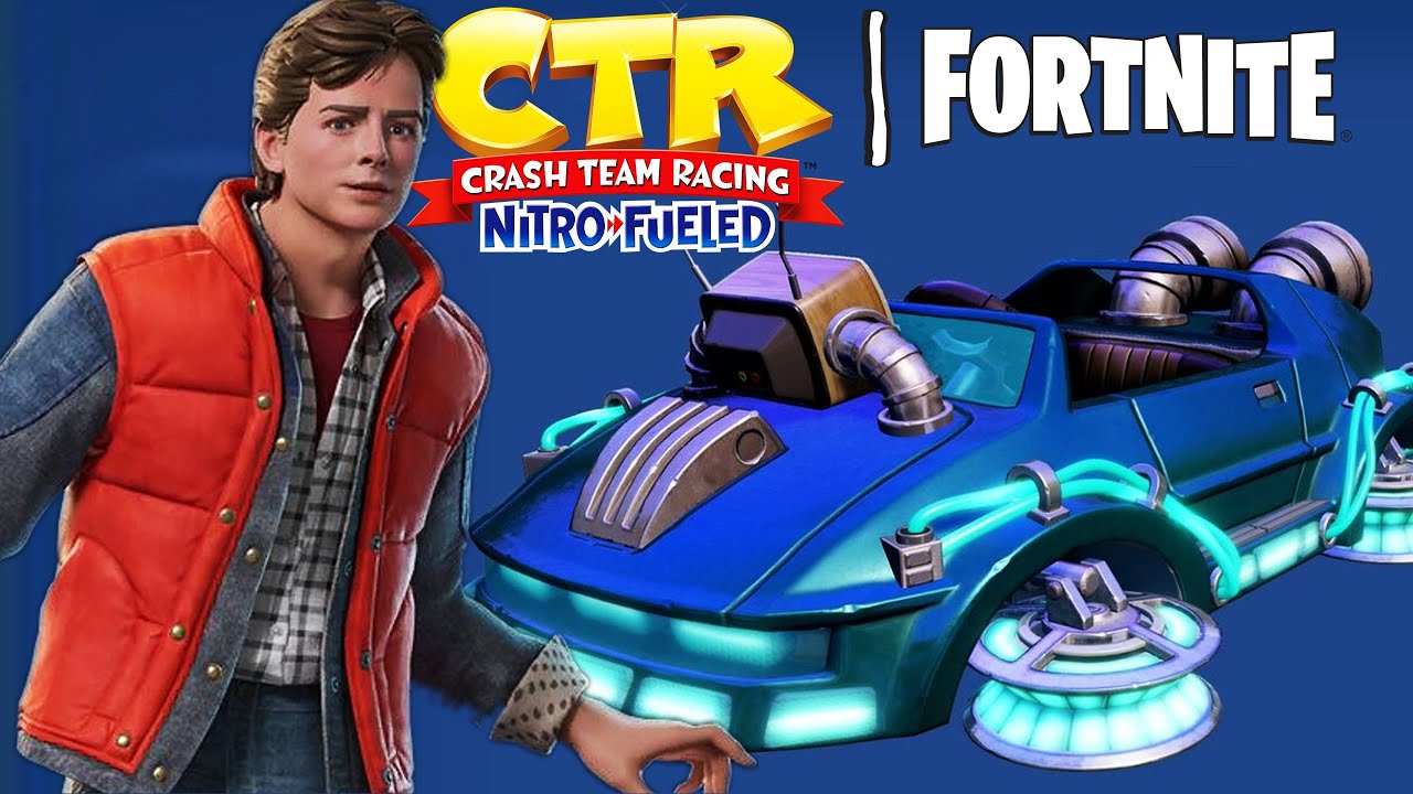 Crash Team Racing Nitro Fortnite | Carreras + Explorando la Nueva Temporada (o tal vez no :v)