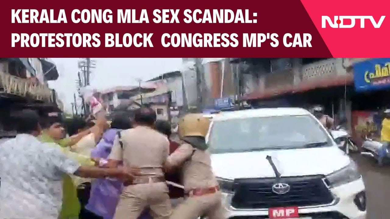 Kerala News | Protestors Block Kerala Congress MP's Car Over MLA Accused Of Harassment
