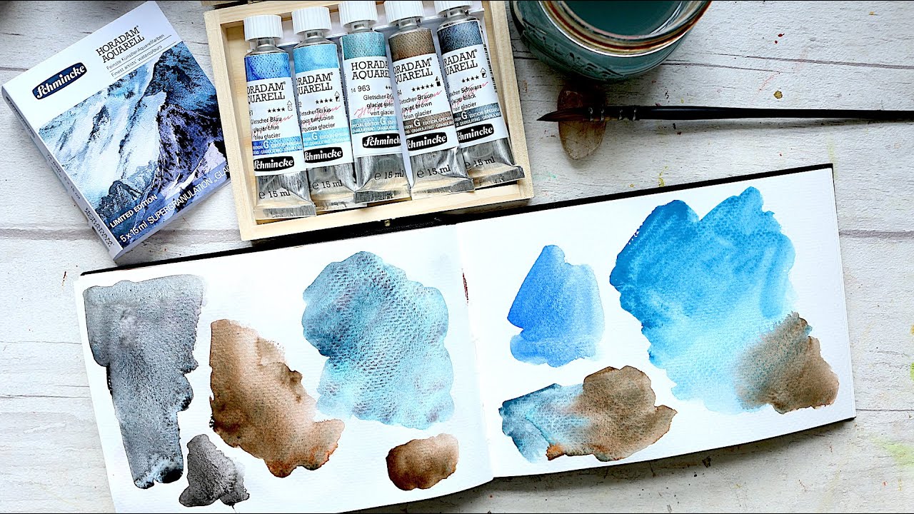 New 2020 Schmincke Glacier Gift Set | Swatches