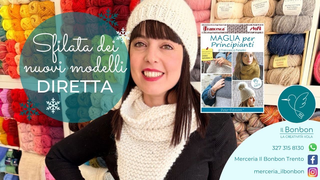 Sfilata dei modelli di maglia ❤️ DIRETTA