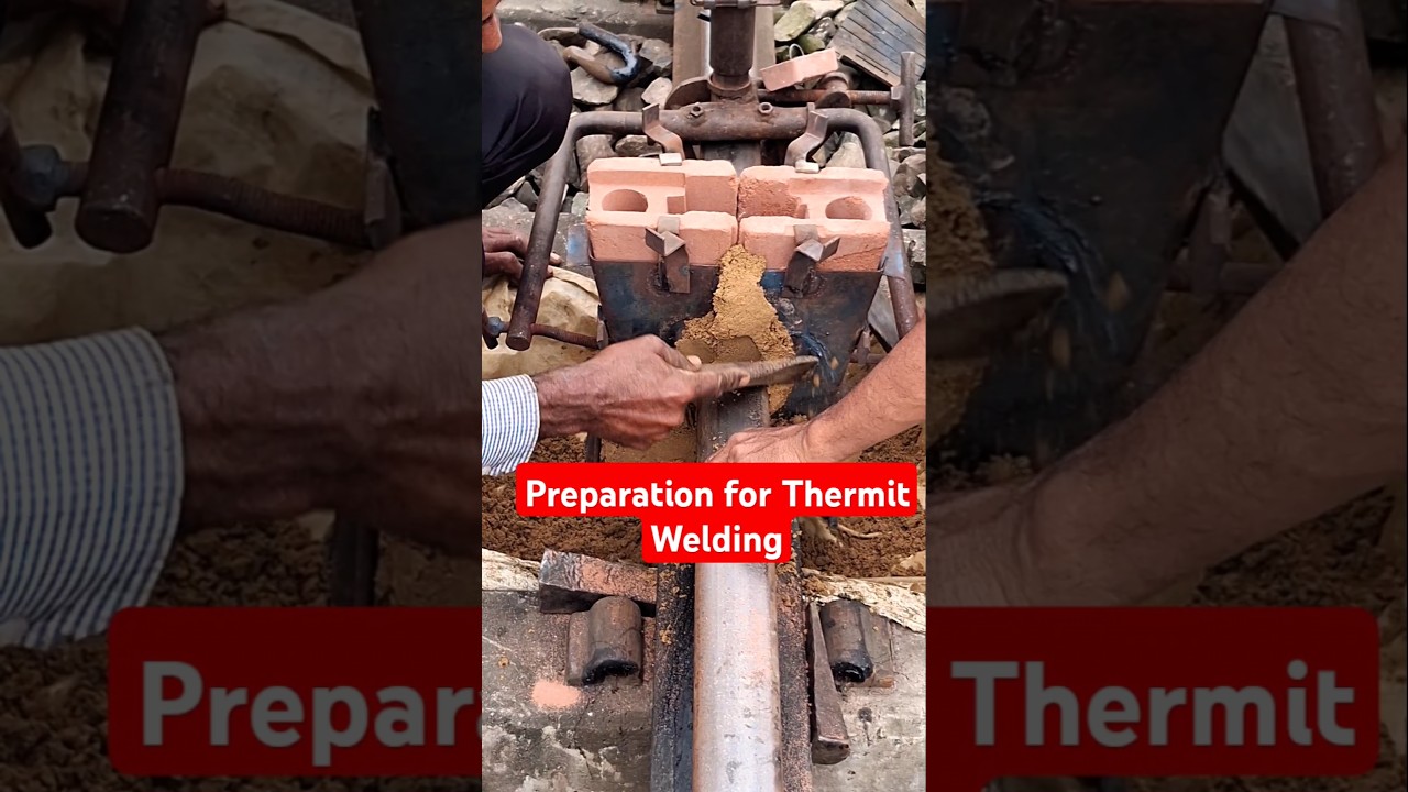 Preparation for Thermit Welding 