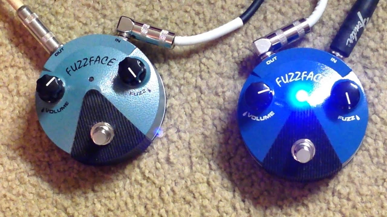 Mini Silicon Fuzz Face Shoot Out