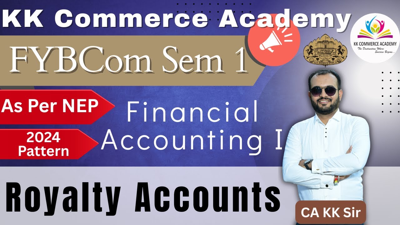 FYBCom I Semester 1 I Financial Accounting 1 I Chapter 4 I Royalty Accounts I Numerical Questions