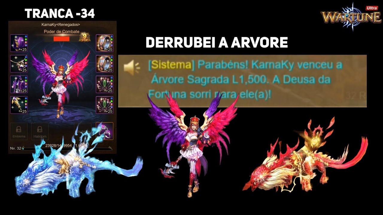 Derrubei a Árvore De Ouro , Será Que Valeu A Pena - Wartune Ultra