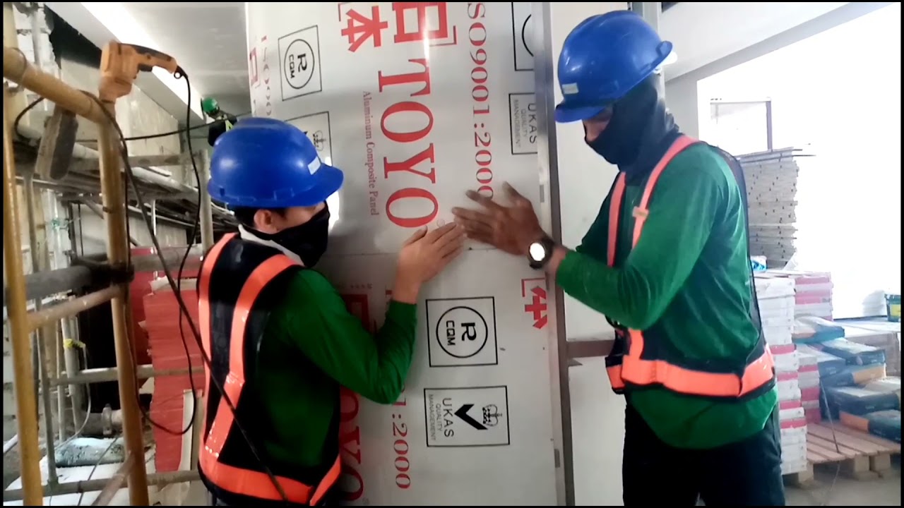 Part 3| Installation of Bended Aluminum Cladding