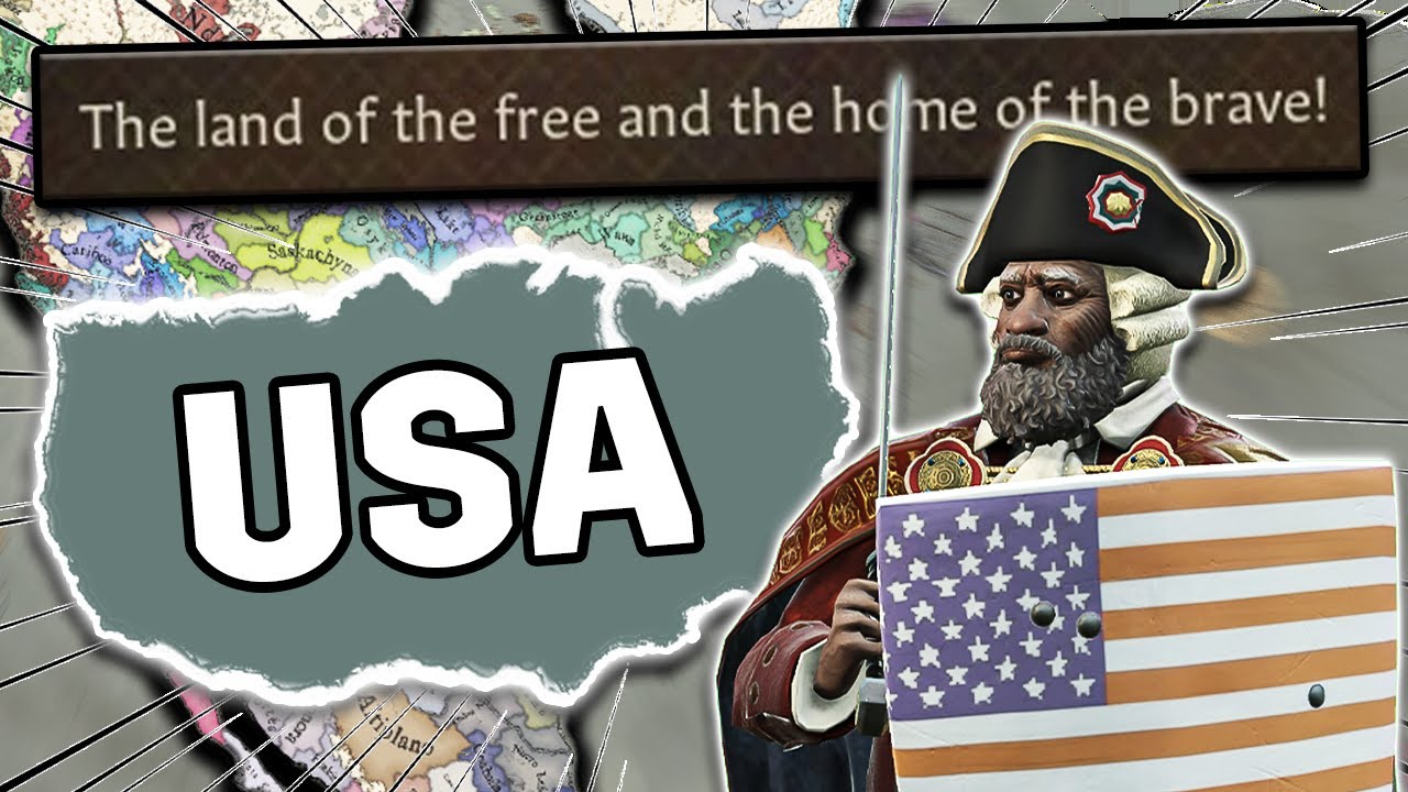 I formed the UNITED STATES of AMERICA in CK3!