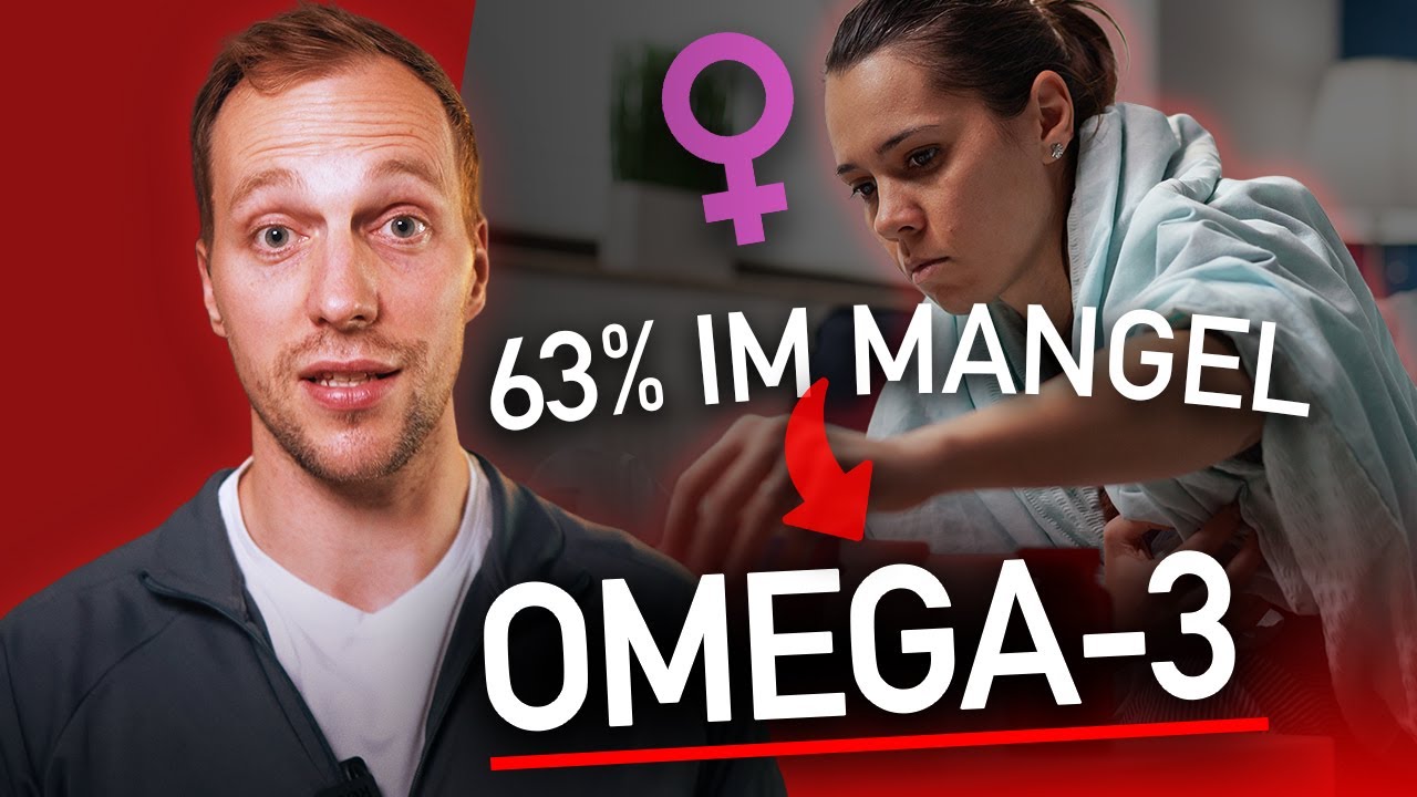 Studie: 62,8% der Frauen haben gefährlich wenig Omega 3!