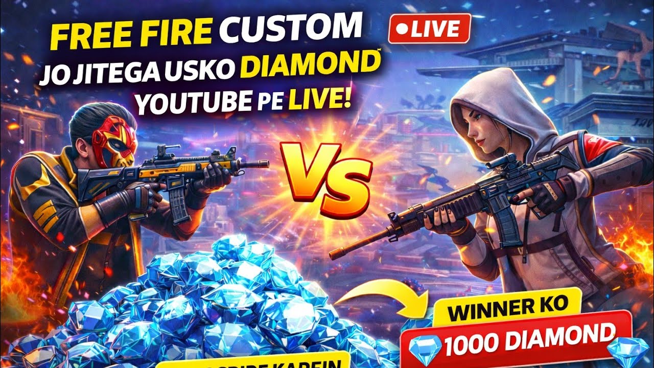 Pradeep Gamer  is live! Free fire Free diamond 💎💎💎💎💎💎💎💎💎💎💎💎💎💎