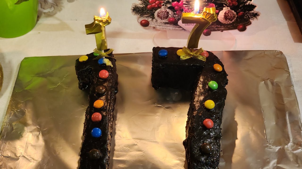 Chocolate Number cake