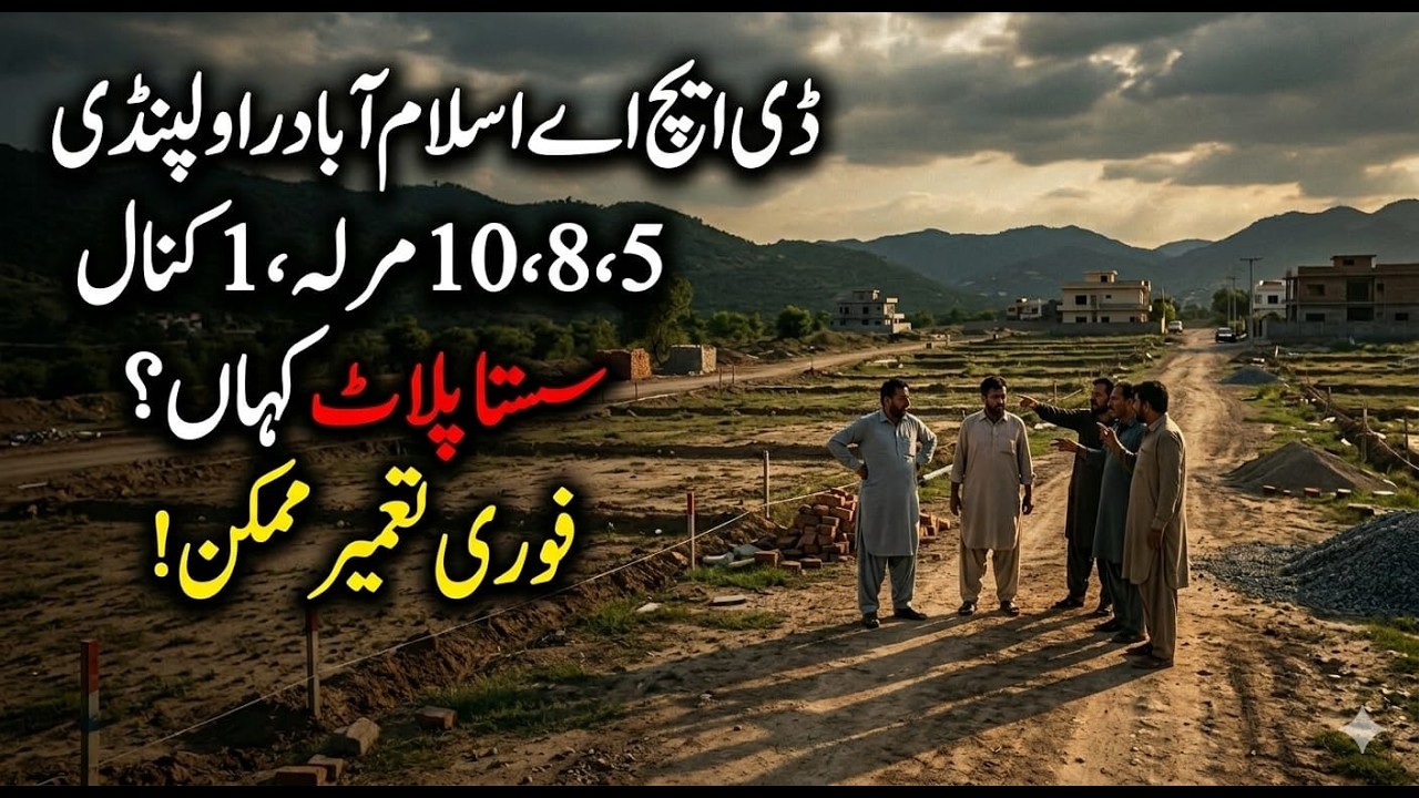 DHA Islamabad & Rawalpindi Latest Plot Prices 2026 | Ground Reality & Market Rates