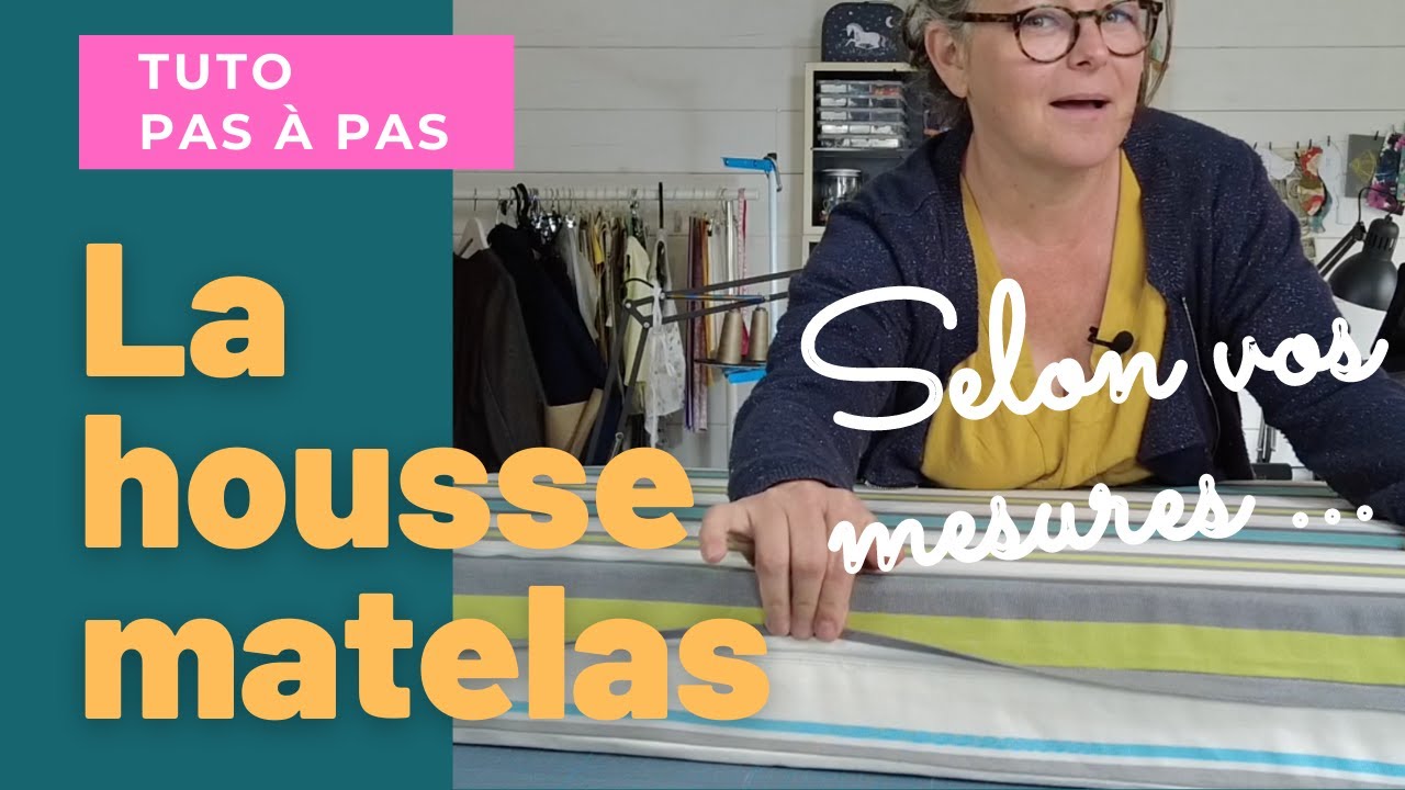 Coudre une housse de camping car (matelas d'assise sur mesure)