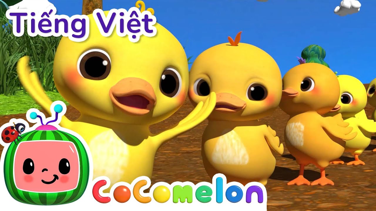 Mười Ch&uacute; Vịt Con - CoComelon | Vietnamese Kids Songs | Phim hoạt h&igrave;nh