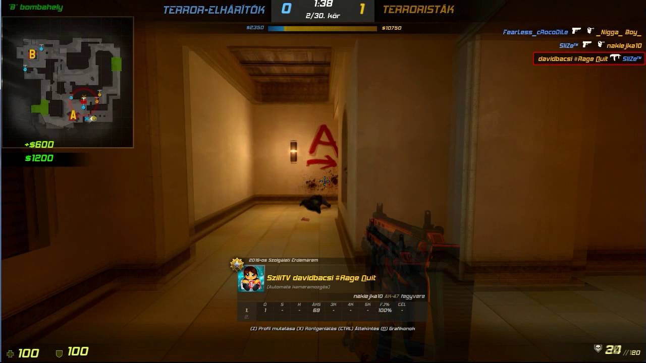 MEGMENTETT A FLASHBANG | CS:GO ~ MatchMaking Montage #6