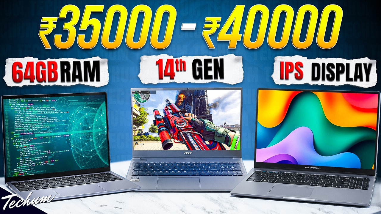 🔥HIGH DEMAND🔥Best Laptops Under ₹35000 to ₹40000 (2026)💥Gaming & Coding & Students