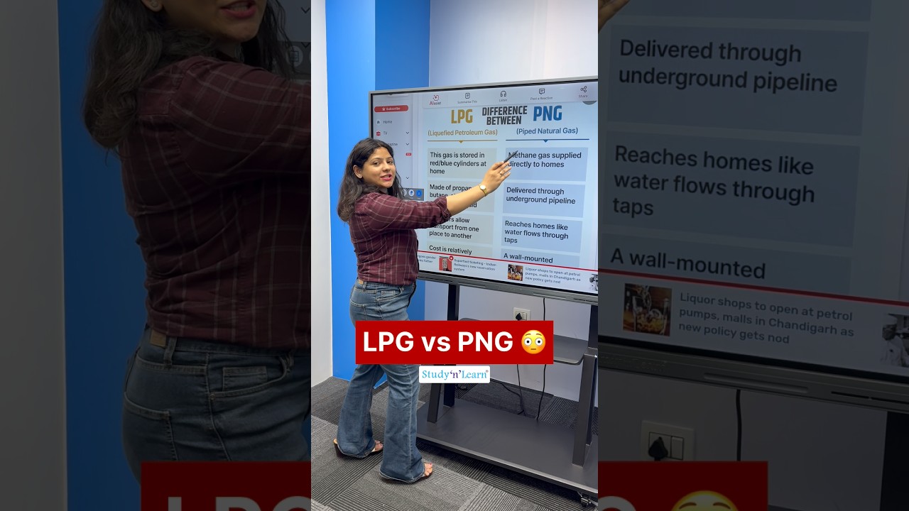 PNG Gas Kya Hai? LPG Gas Cylinders vs PNG Gas Pipeline Connection - LPG vs PNG Gas #trending #shorts