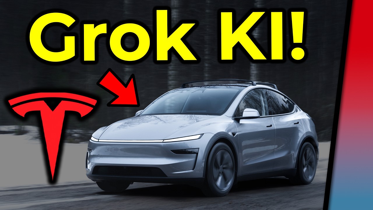 Ab sofort in EU-Teslas: Grok KI im Auto drin!