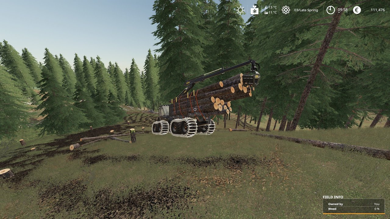 FS19 Logging on Holmåkra ep. 6