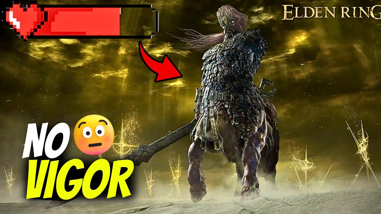 No Vigor Challenge Elden Ring Live Run