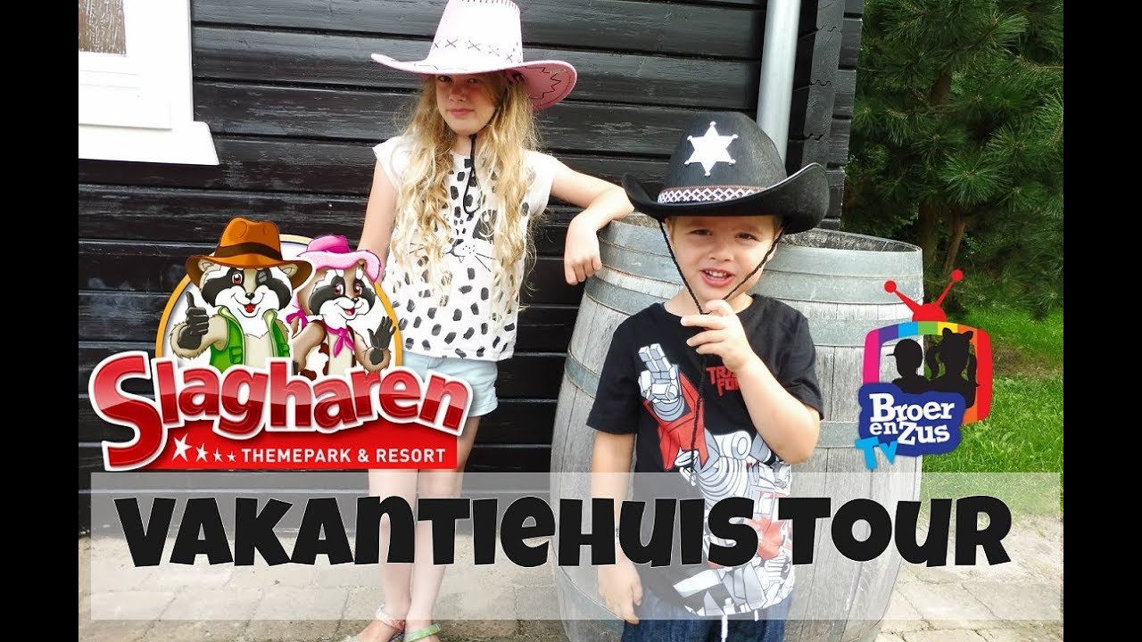 Broer en Zus TV | Vakantiepark SLAGHAREN - Vakantiehuis YELLOWSTONE