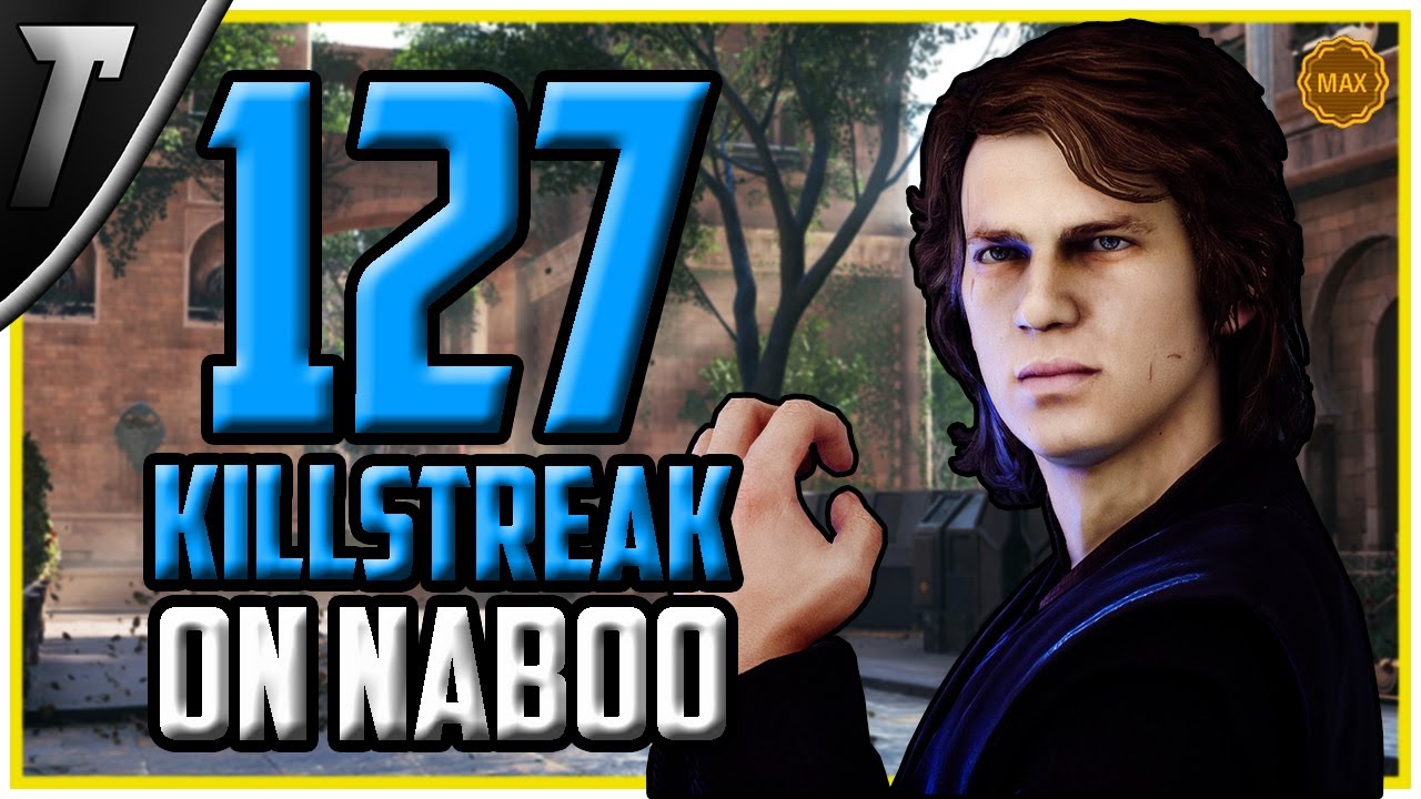 Star Wars Battlefront 2 Anakin Skywalker 127 Killstreak (Naboo)