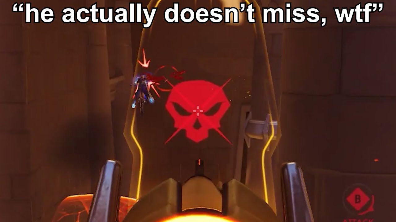 Human aimbot dominates Overwatch lobbies