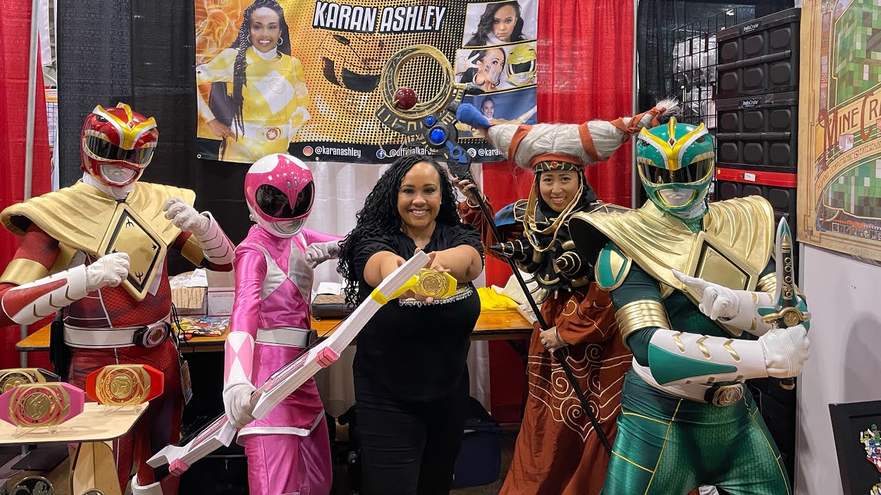 Power Rangers at FanExpo Day 3 (Saturday)