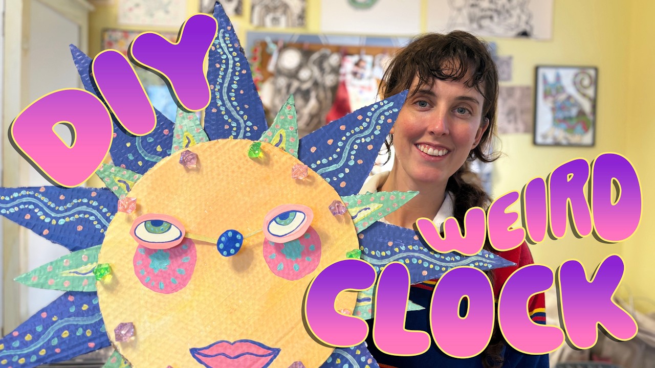 Art Show & Tell: I Made a Weird Clock!