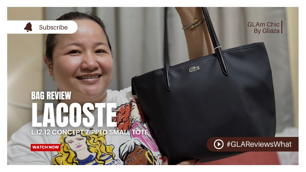 #BagReview: Lacoste L.12.12 Concept Small Zipped Tote