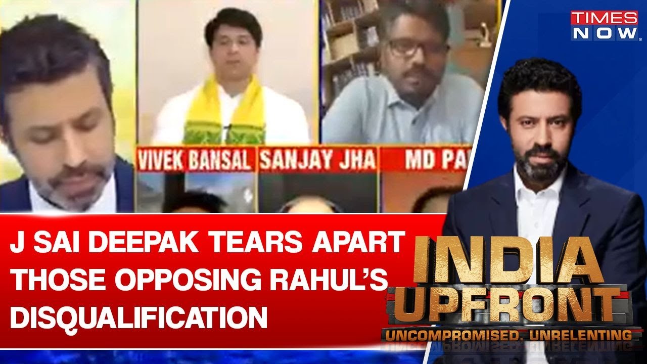 J Sai Deepak Tears Apart Those Opposing Rahul's Disqualification But Says It Will Benefit Congress