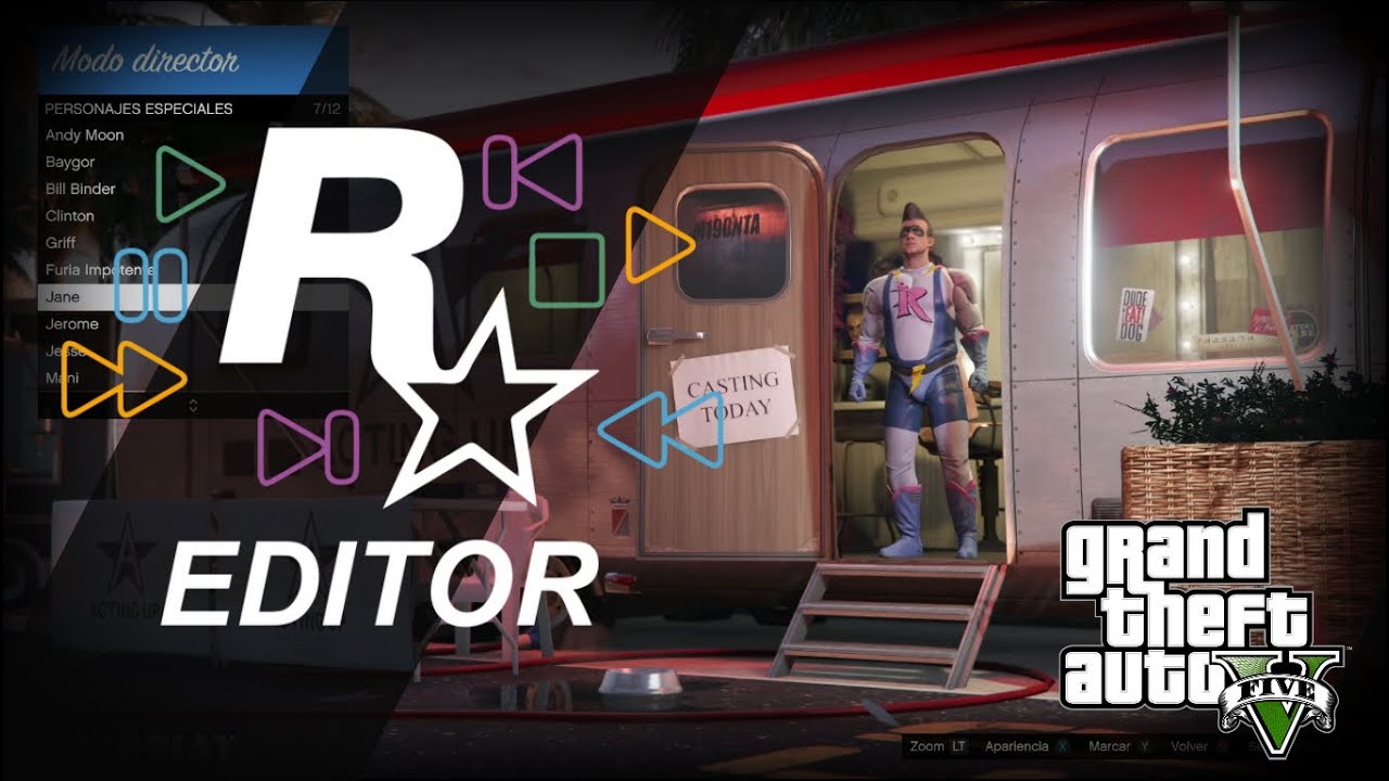 GTA 5 - Editor Rockstar - Ubicaciones de personajes especiales - Modo Director
