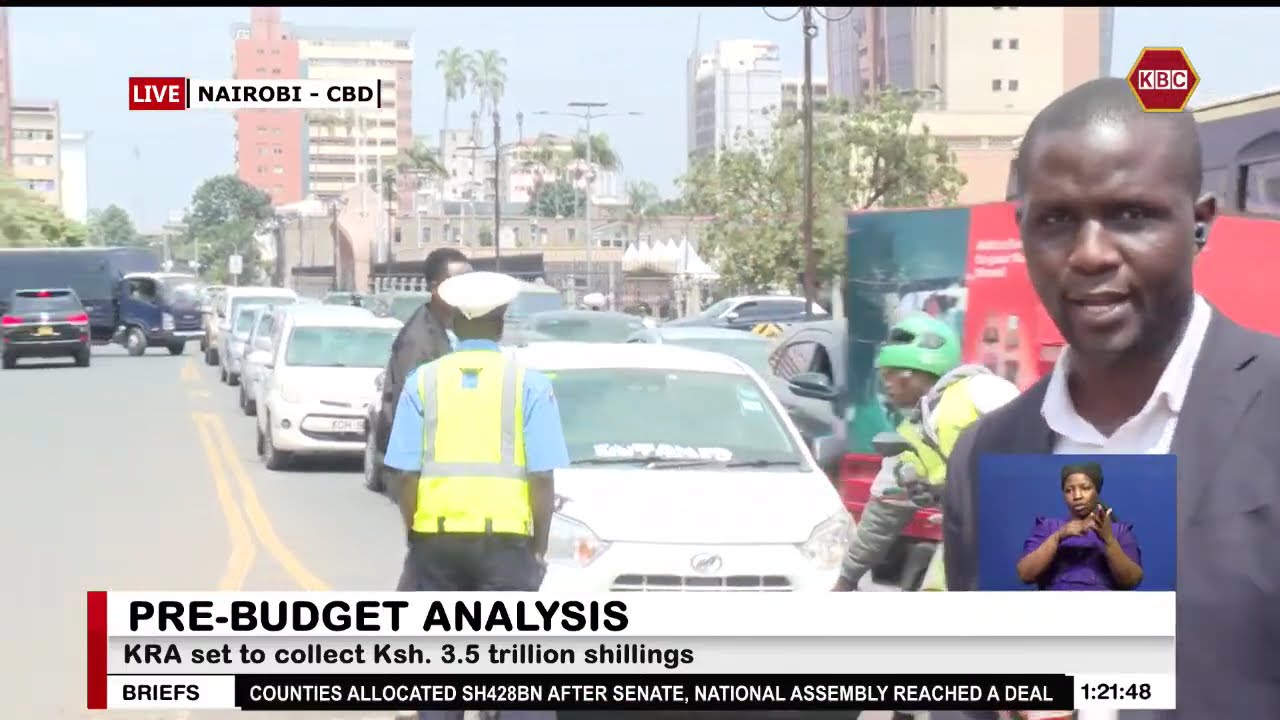 Security situation in Nairobi CBD ahead of budget reading