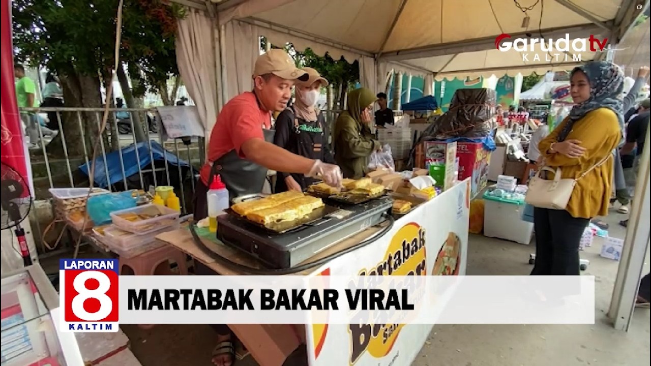 Sehari Raup 4 Juta, Martabak Bakar Viral