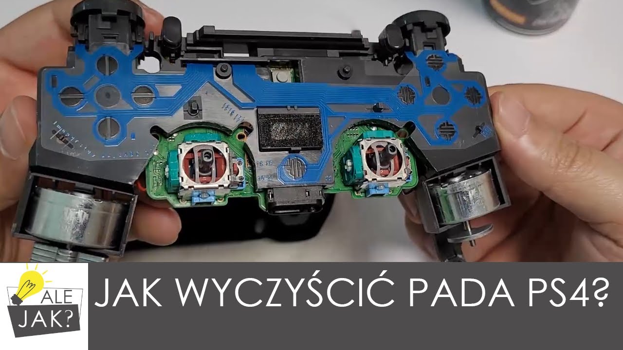 Jak wyczyścić pada do PS4? (wersja V2 - CUH-ZCT2E) | Bardzo szczegółowo! | alejaktozrobic